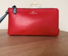Coach large wallet/wristlet monogram