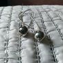 Drop silver earrings Image 5