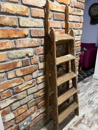 vintage Victorian ladder