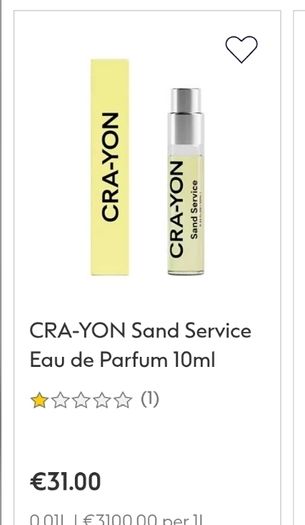 CRA-YON Sand Service Eau de Parfum 10ml