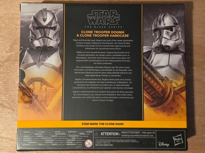 Star Wars Clone Trooper Dogma & Clone Trooper Hardcase 6" Scale Black Series New & Unopened