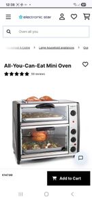 All you can eat Mini Oven