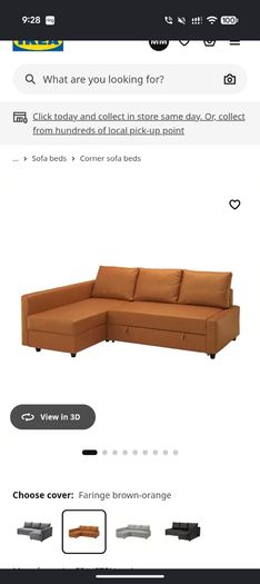 ikea sofa bed