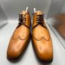 Barker Brooke Brogue Shoe - Cedar Calf - Size-UK 7.5 EU 41.5 - Made in England Image 5