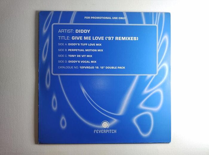 Diddy - Give Me Love - Feverpitch Records! - Tony De Vit Belter!! Quality Late 90s Oldschool House Banger! Condition: Mint!!