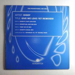 Diddy - Give Me Love - Feverpitch Records! - Tony De Vit Belter!! Quality Late 90s Oldschool House Banger! Condition: Mint!!