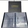 1pc Large Capacity Large  60 banknote , 10 double sides Collection Book Paper Faux Leather Protective Cover Bronzing Coin Paper Coin Mixed Collection Book Image 3