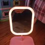 Portable LED Makeup Mirror with Illumination, Compact Folding Design, Touch Control with 3 Lighting Modes Image 4