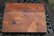 Antique Writing Slope Letter Rack Double Opening Portable Desk
