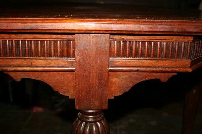 Antique Table (width 36" H-23,5")