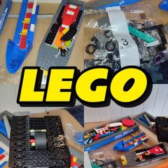 Lego City Bundle Police Boat Coat Guard Fishing Construction Loose with figures