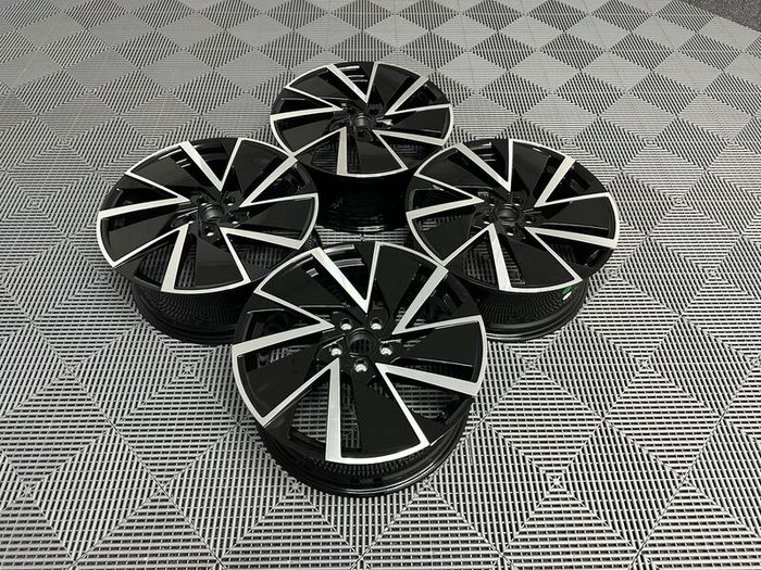 18 19" Inch Skoda Aero Style Wheels Octavia Scout Superb Karoq Kodiaq Enyaq A3 Vw Golf 5x112