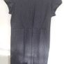 Black and grey print dress Image 4