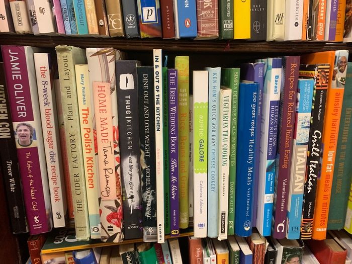 Large selection of COOK BOOKS view and select throughout all the photos