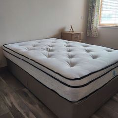 Joseph Bravo Pocket Spring Series 2000 Memory Foam Pillow Top Mattress  4'6 Double