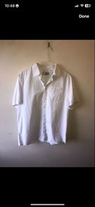 M&S school shirt (age 17-18)