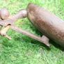 Antique Iron large heavy Boxing Ring Bell 13,4" diameter 10" Image 9