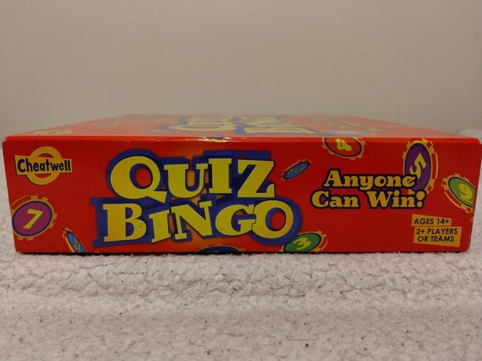 Quiz Bingo, Trivia quiz and Bingo Rolled Into One Game