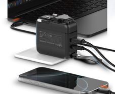 Ldnio 65w Gan 2 Port Travel Charger