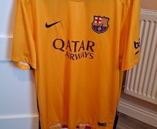 Barcelona Fc Away Jersey 2015-2016 XL