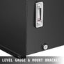 Hydraulic Fluid Tank 37.9 L Fuel Tank Heavy Duty Hydraulic Steel Tank Reservoir, Gasoline Transfer Tanks, Hydraulic Reservoir with Strainer Temp Gauge Filter Image 2
