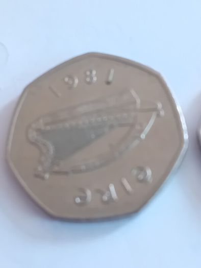 Irish Decimal 50p Coins