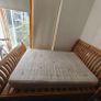 double bed with mattress Image 2