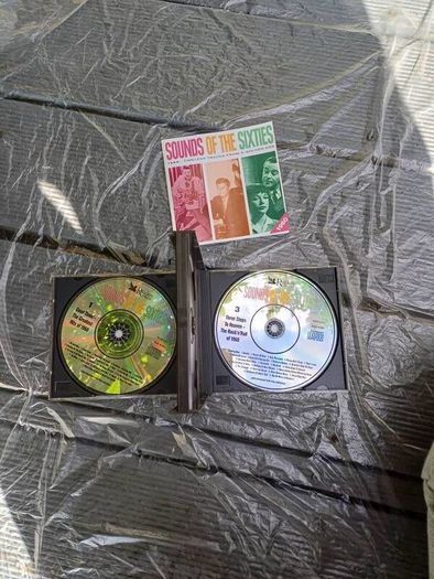 Retro Music Bundle - Elton John Cassette Tape & Sounds of the Sixties CDs