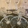 Six Waterford Crystal Araglin Wine Glasses Image 3