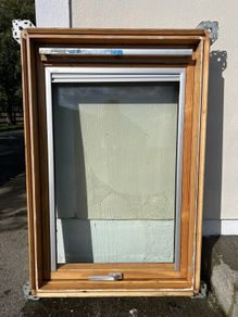 Velux roof window - timber frame