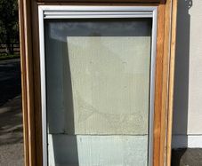 Velux roof window - timber frame