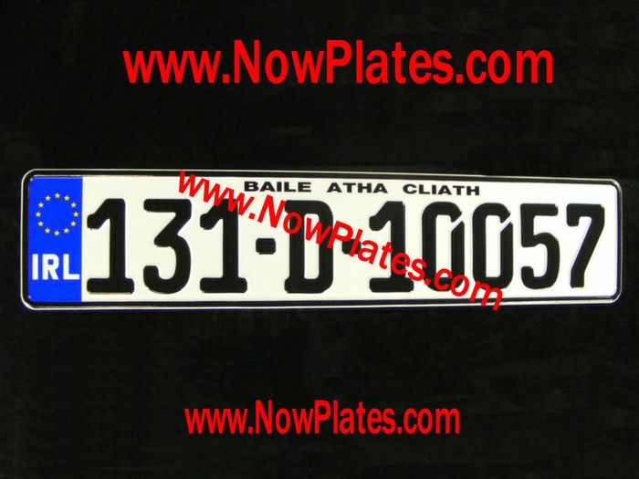German Plate Pressed x 1