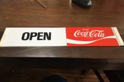 Coca Cola Open And Close Store Sign