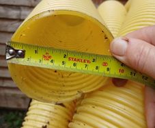 Land drain perforated 9cm x 26m