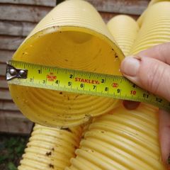 Land drain perforated 9cm x 26m