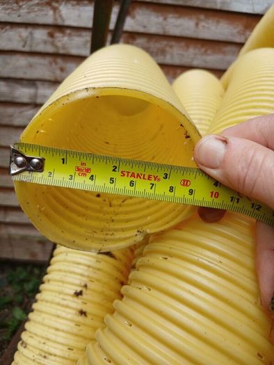 Land drain perforated 9cm x 26m