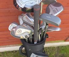 Golf Clubs & Bag