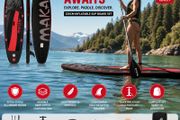 SUP Inflatable Stand Up Paddle Board 320x80x15 cm