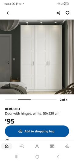 Ikea fitted wardrobes