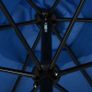 Outdoor Parasol with Metal Pole 300x200 cm Azure Image 2