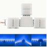 25pcs 2Pin/4 Pin LED Light Strip Connectors Set Including Screw Clips, 8Mm/10Mm 4 Pin LED Connectors, Cuttable T, L Shape PCB Board for SMD 5050 RGB Strip Lights Gapless Connector Image 2