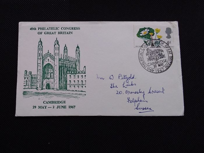 Great Britain : 49th Philatelic Congress of Great Britain - Cambridge 1967