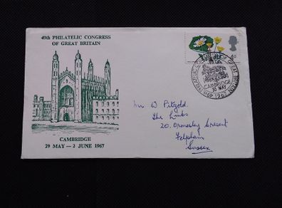 Great Britain : 49th Philatelic Congress of Great Britain - Cambridge 1967