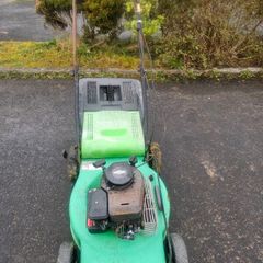 petrol lawnmower