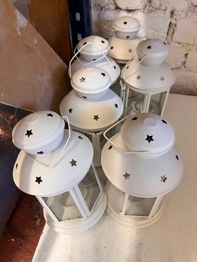 Gold Lantern, Geometric Decor & Candleholder Job Lot