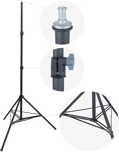 New Super High Quality Zenith 8 Series 7ft Professional Alumium Tripod Black