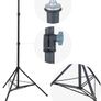 New Super High Quality Zenith 8 Series 7ft Professional Alumium Tripod Black Image 4