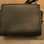 MICHAEL KORS Mini Selma Micro-Stud Crossbody Clutch Black Leather Handbag Image 5