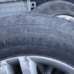Tyres with wheels 255/60 R18