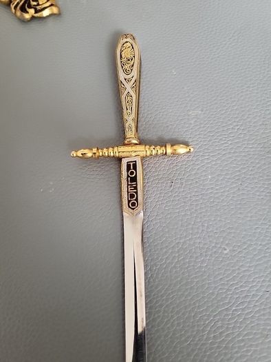 Letter opener sword shape